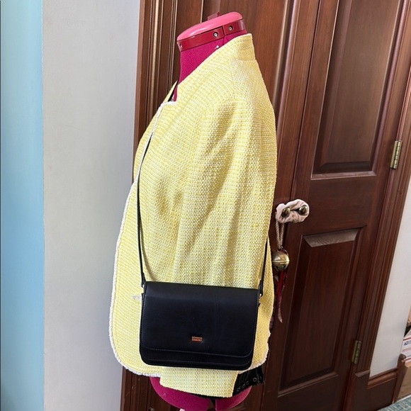 Buxton  Crossbody bag/wallet / 2 ID holders  8 card slots  soft leather Black - Picture 3 of 17